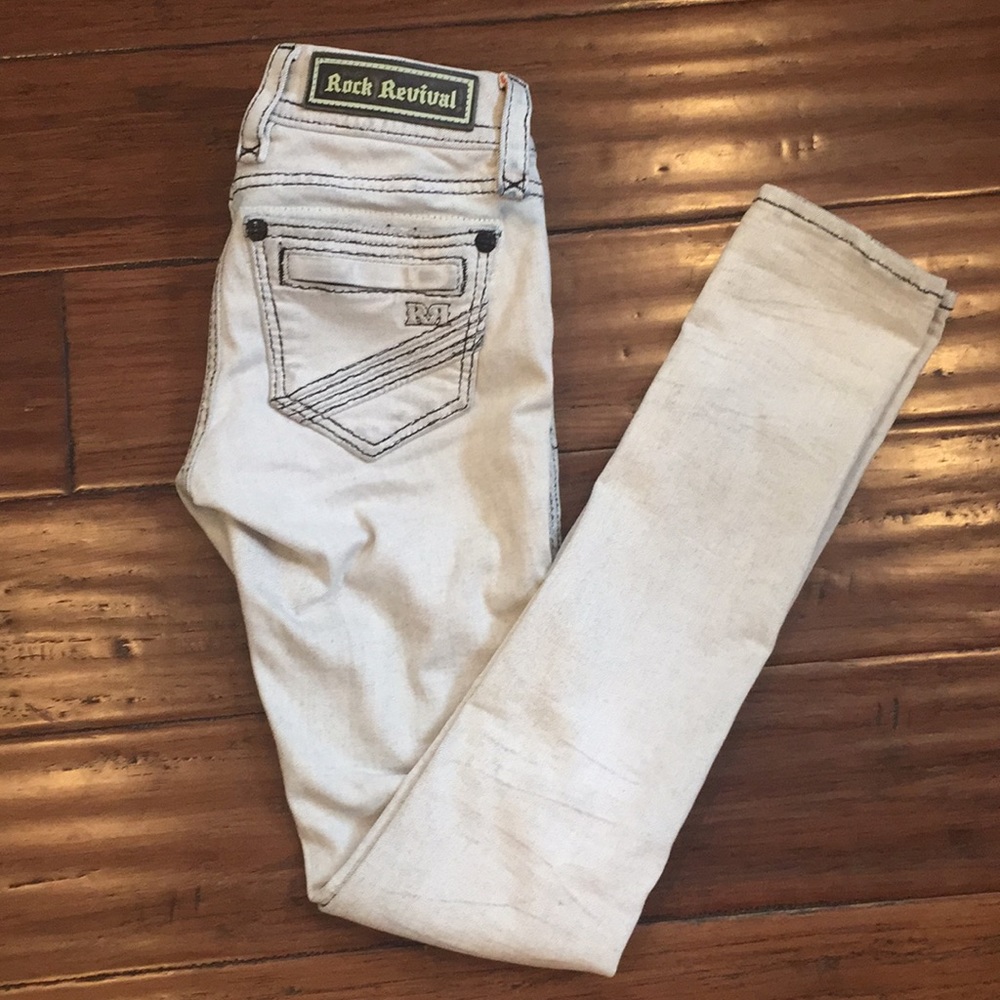 Rock Revival Maple skinny jeans